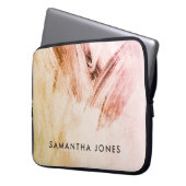 De sms van de Slag van de verf Laptop Sleeve (Voorkant Links)