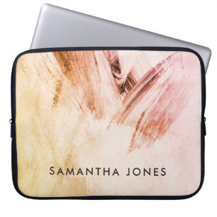 De sms van de Slag van de verf Laptop Sleeve
