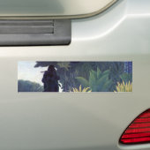 De Snake Charmer Bumpersticker (Op auto)