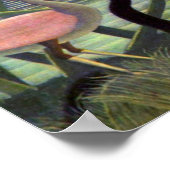 De Snake Charmer van Henri Rousseau Poster (Hoek)