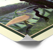 De Snake Charmer van Henri Rousseau Poster (Hoek)