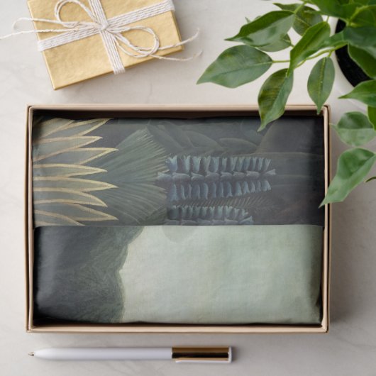 De Snake Charmer van Henri Rousseau Tissuepapier (Geschenk)