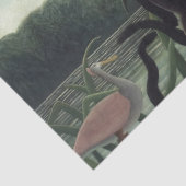 De Snake Charmer van Henri Rousseau Tissuepapier (Detail)