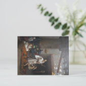 De Snake Charmer van Jean-Leon Gerome Briefkaart (Staand voorkant)