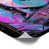 De Snake Tarot Kaart Witchy Poster (Hoek)