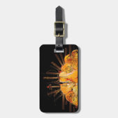 DE SNAREN VAN ZONNESCHIJN BAGAGELABEL (Voorkant verticaal)