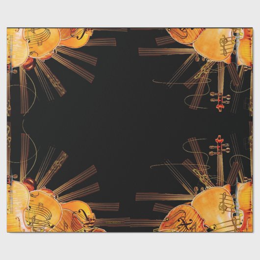 DE SNAREN VAN ZONNESCHIJN CADEAUPAPIER (Zoom)