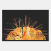 DE SNAREN VAN ZONNESCHIJN INPAKPAPIER VEL (Voorkant 3)