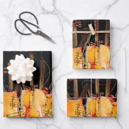 DE SNAREN VAN ZONNESCHIJN INPAKPAPIER VEL