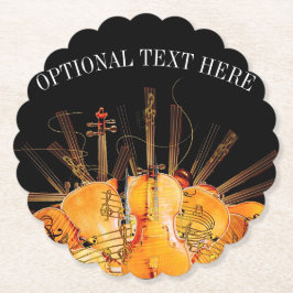 DE SNAREN VAN ZONNESCHIJN KARTONNEN ONDERZETTERS