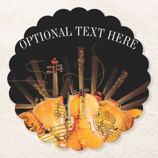 DE SNAREN VAN ZONNESCHIJN KARTONNEN ONDERZETTERS (Voorkant)