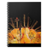 DE SNAREN VAN ZONNESCHIJN NOTITIEBOEK (Voorkant)