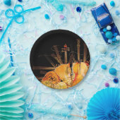 DE SNAREN VAN ZONNESCHIJN PAPIEREN BORDJE (Feest)