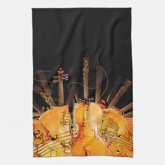 DE SNAREN VAN ZONNESCHIJN THEEDOEK (Verticaal)