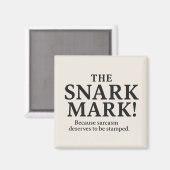 DE SNARK MARKERING! MAGNEET (Voorkant / Achterkant)