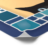 De Sneak... muur Poster (Hoek)