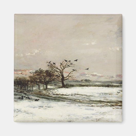 De sneeuw, 1873 magneet (Voorkant)