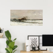 De sneeuw, 1873 poster (Thuiskantoor)