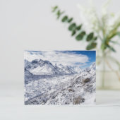De Sneeuw & de Gletsjer van de berg Briefkaart (Staand voorkant)