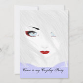 De Sneeuw Geisha Kaart (Voorkant)