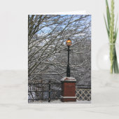 De sneeuw Kaart van de Lamp (Voorkant)