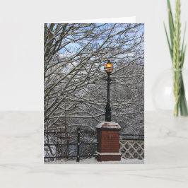 De sneeuw Kaart van de Lamp