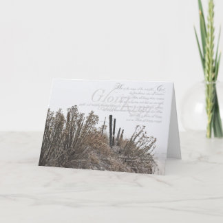 De sneeuw Kerstkaart van de Foto Feestdagen Kaart