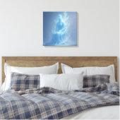 De Sneeuw-orakel Canvas Afdruk (Insitu (Slaapkamer))