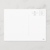 De Sneeuw van Kerstmis, man - Wenskaart Feestdagenkaart (Achterkant)