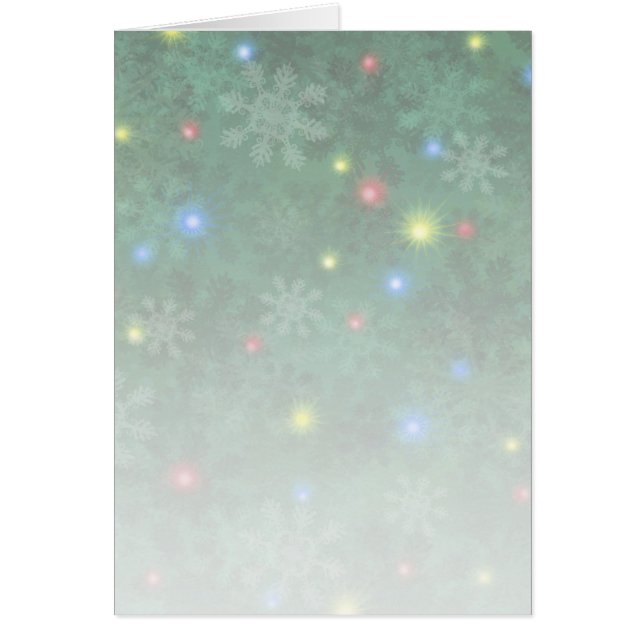 De Sneeuw van Kerstmis steekt II aan (Voorkant)