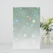 De Sneeuw van Kerstmis steekt II aan Briefpapier (Staand voorkant)