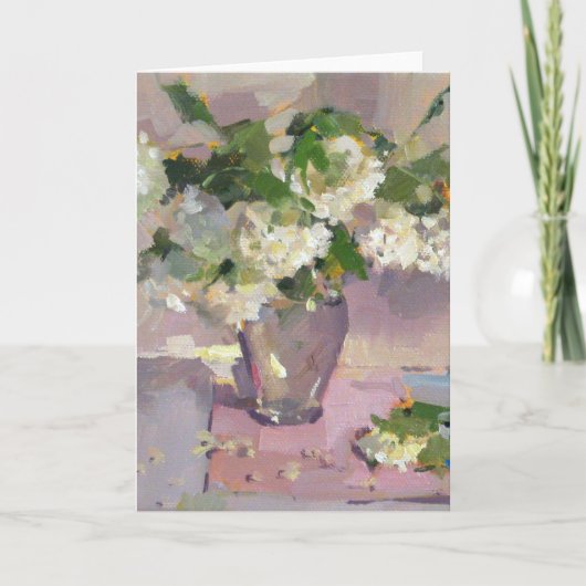 De Sneeuwballen van de lente Kaart (Voorkant)