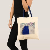 De sneeuwballende kerstwensen doorbreken tote bag (Voorkant (product))