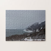 De sneeuwKant van de Sleep Legpuzzel (Horizontaal)