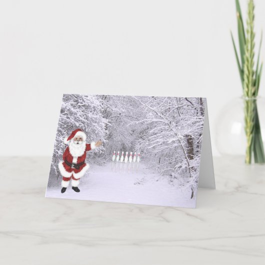 De sneeuwkegelen van Kerstmis Feestdagen Kaart (Voorkant)