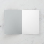 De sneeuwklokjes in Sneeuw danken u kaarden Bedankkaart (Binnen)