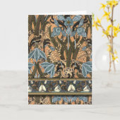 De Sneeuwklokjes van de Jugendstil ' Kaart (Gele Bloem)