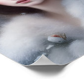 De sneeuwkoningin Fantasy Art Poster (Hoek)