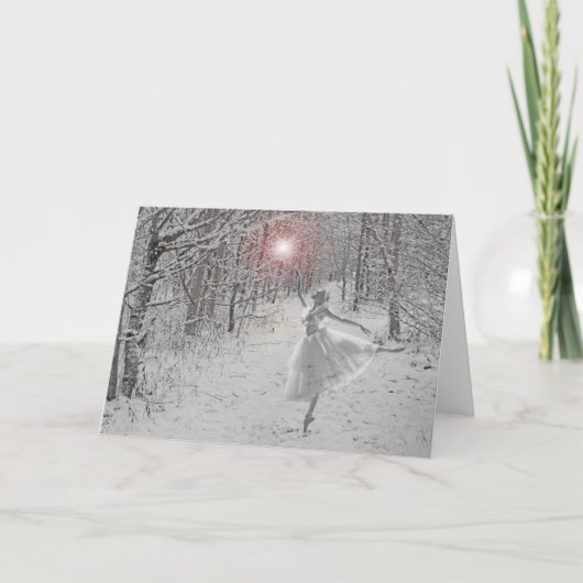 De sneeuwkoningin kaart (Voorkant)