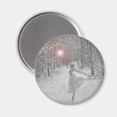 De sneeuwkoningin magneet (Voorkant / Achterkant)