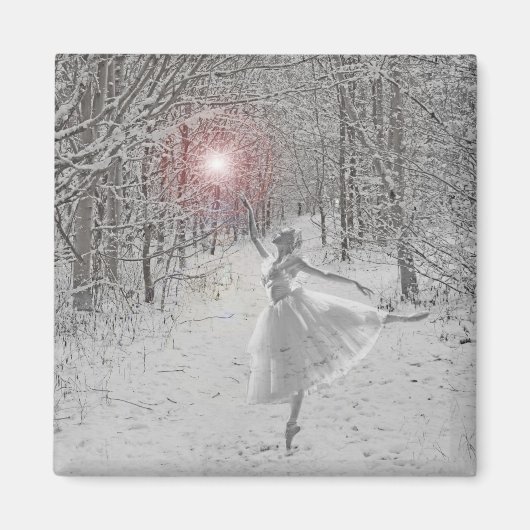 De sneeuwkoningin magneet (Voorkant)