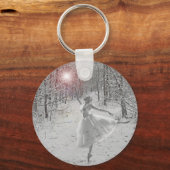 De sneeuwkoningin sleutelhanger (Voorkant)