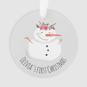 De Sneeuwman en de Naam van de Bloem van Eerste Ornament