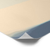 De sneeuwman in een pak en stropdas met kerst poster (Hoek)