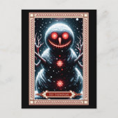 De Sneeuwman Tarot Kaart (Voorkant)