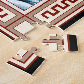 De Sneeuwman Tarot Kaart Legpuzzel (Zijkant)