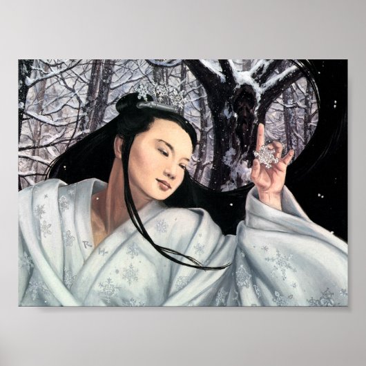 De sneeuwpop poster (Voorkant)