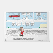 De sneeuwpoppen verwelkomen Linus Deurmat (Voorkant)