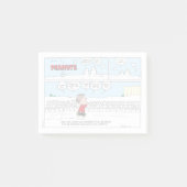 De sneeuwpoppen verwelkomen Linus Post-it® Notes (Voorkant)