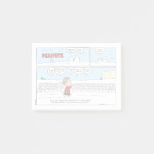 De sneeuwpoppen verwelkomen Linus Post-it® Notes